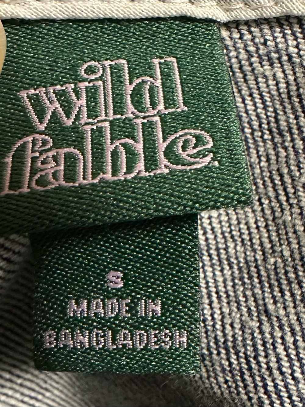 Target Wild Fable Dark Wash Denim Midi Tank Dress - Picture 5 of 5